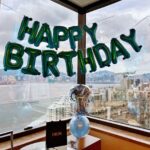 16” Happy Birthday 掛牆鋁膜字母：圖片 4