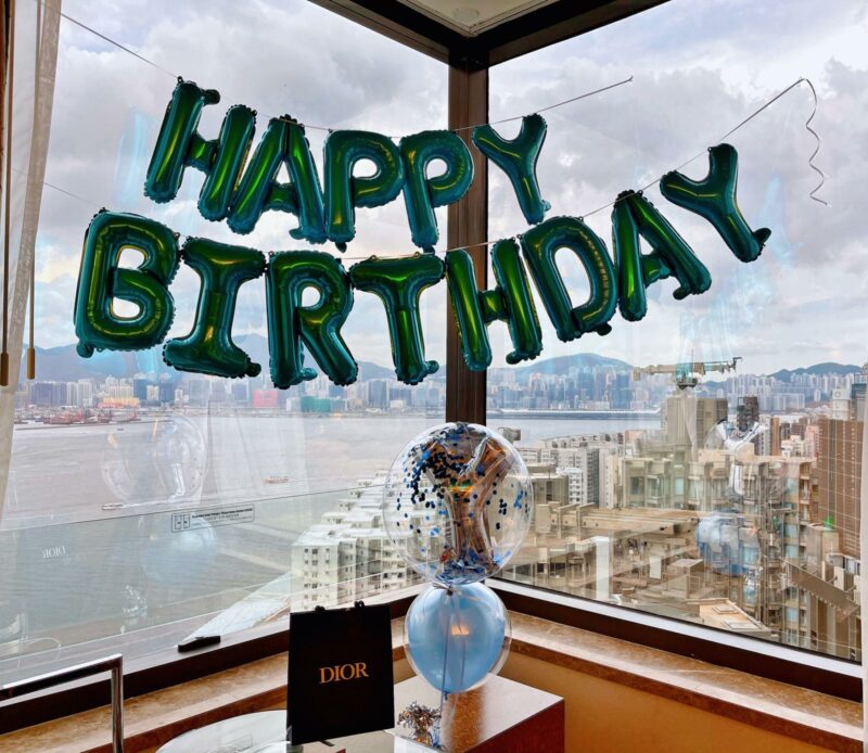 16” Happy Birthday 掛牆鋁膜字母：圖片 4