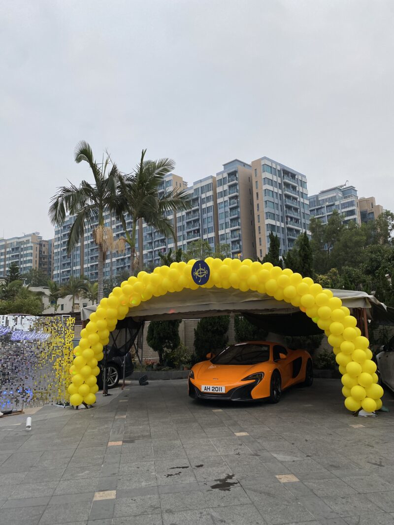 3m-Tall Balloon Arch Decoration - 3米高氣球拱門佈置：圖片 3