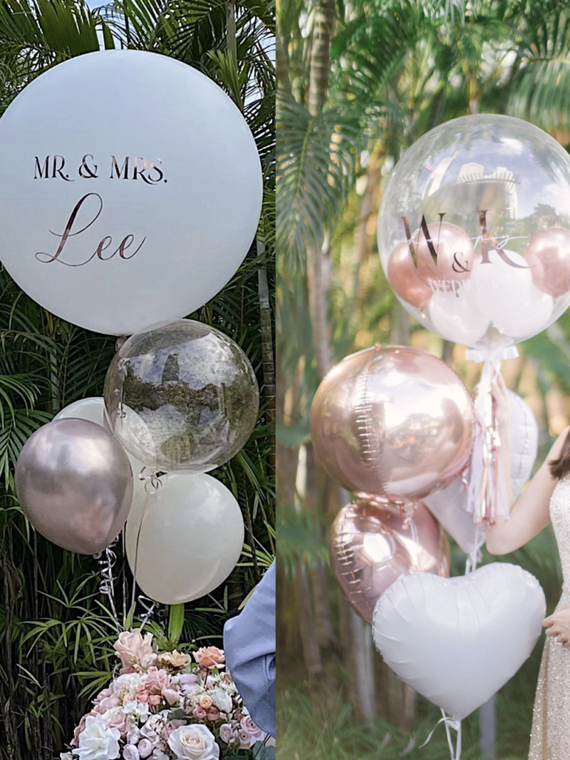 Bubbly Wedding Set – 婚禮氣球組合
