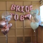 Crème Brûlée Bridal Shower Prolonged Set  –  告別單身派對氣球組合（特長飄空時間）：圖片 3