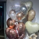 Crème Brûlée Bridal Shower Prolonged Set  –  告別單身派對氣球組合（特長飄空時間）