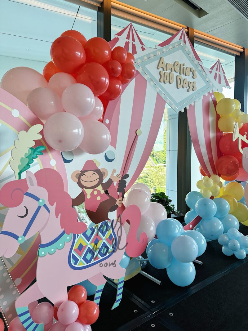 Circus Themed 100 Days Party Decoration - 馬戲團百日宴酒店佈置：圖片 3